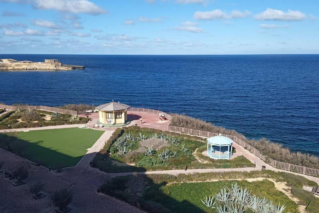 Poseidons Seaview Penthouse Apartment Marsalforn Exterior foto